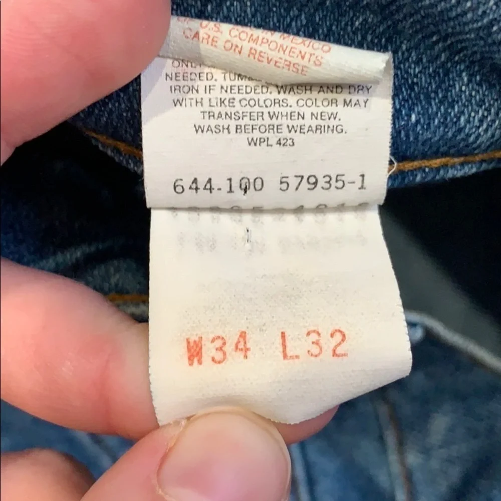 Levi's Silver Medal vintage jeans